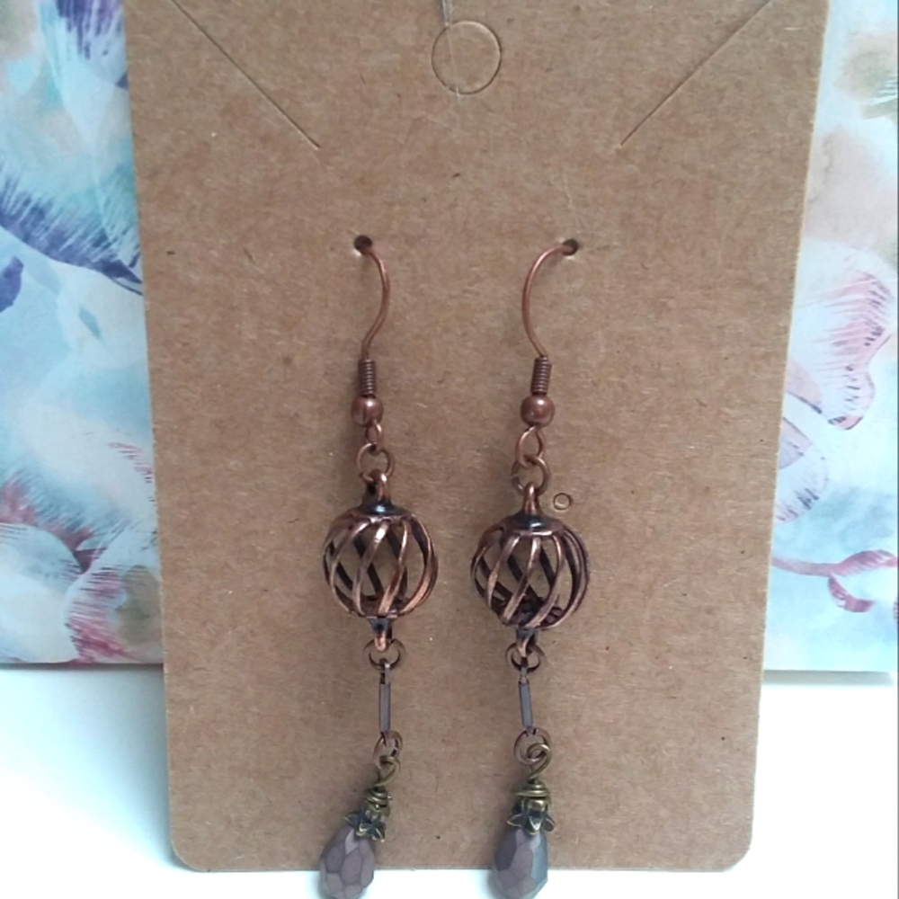 Retro Steampunk Dangle Earrings